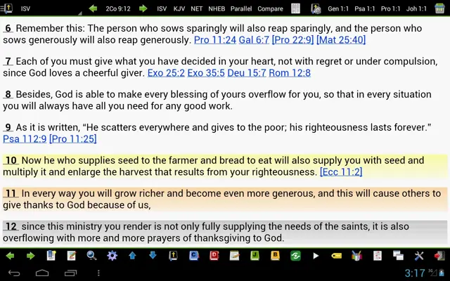 MySword Bible android App screenshot 11