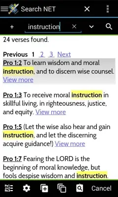 MySword Bible android App screenshot 17