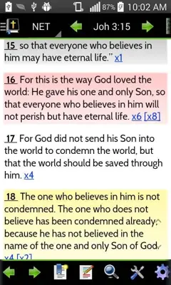 MySword Bible android App screenshot 18