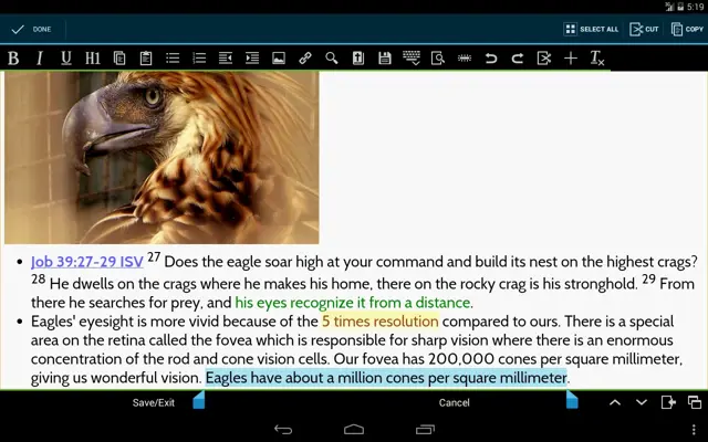 MySword Bible android App screenshot 8